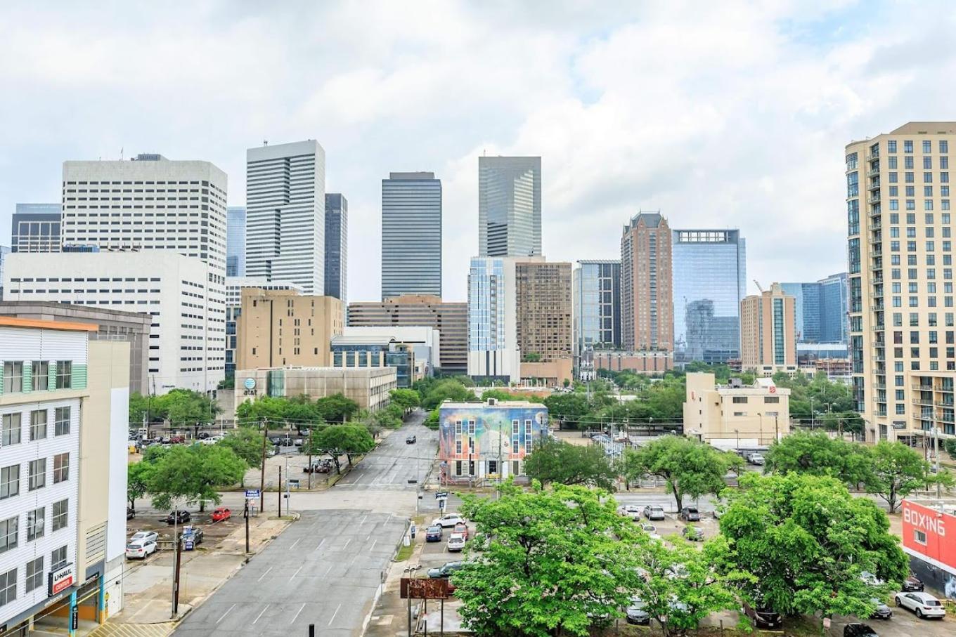 U3 Penthouse Houstonw Car Astros W Skyline-View Apartamento Exterior foto