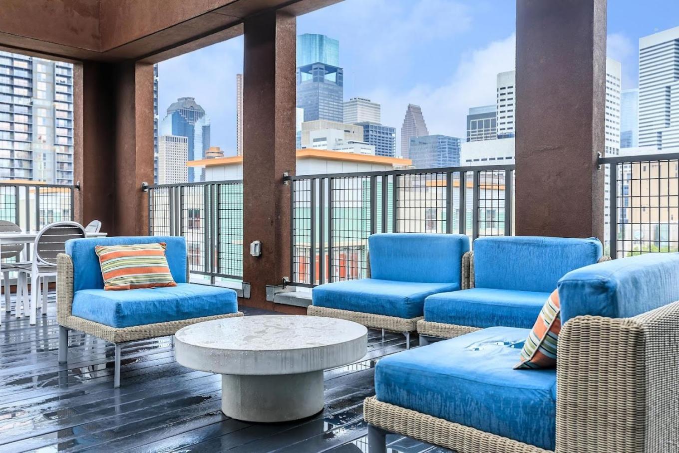 U3 Penthouse Houstonw Car Astros W Skyline-View Apartamento Exterior foto